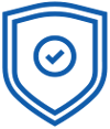 icon - shield checkmark mobile view
