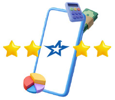 top rated mobile app artwork